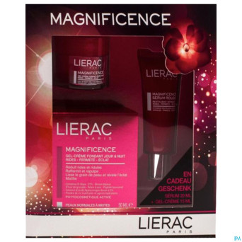 Lierac coffret magnificence gel creme 15ml+20ml