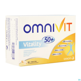 Omnivit vitality 50    tabl 84+42 promo