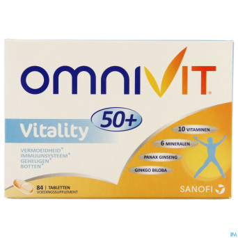 Omnivit vitality 50    tabl 84+42 promo