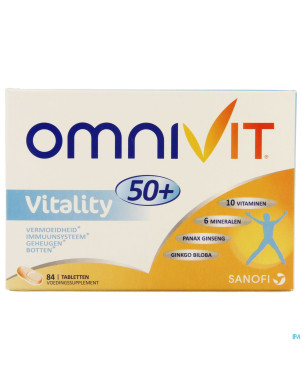 Omnivit vitality 50    tabl 84+42 promo