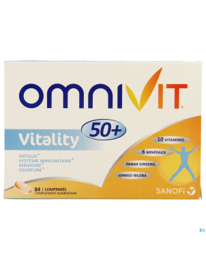 Omnivit vitality 50    tabl 84+42 promo