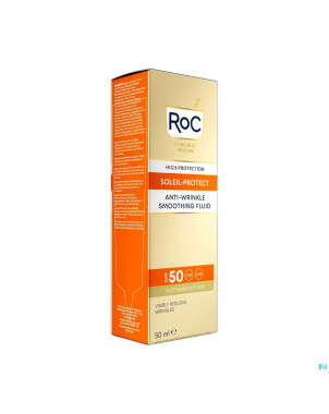 Roc soleil-protect fluide anti rides ip50+    50ml