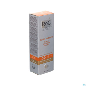 Roc soleil-protect fluide anti rides ip50+    50ml