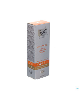 Roc soleil-protect fluide anti rides ip50+    50ml