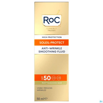 Roc soleil-protect fluide anti rides ip50+    50ml