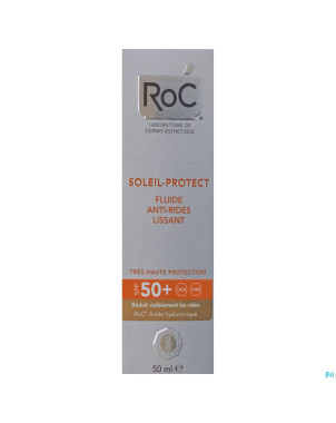 Roc soleil-protect fluide anti rides ip50+    50ml