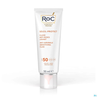 Roc soleil-protect fluide anti rides ip50+    50ml