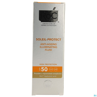 Roc soleil-protect fluide aa illumin. ip50+   50ml