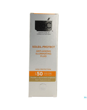 Roc soleil-protect fluide aa illumin. ip50+   50ml