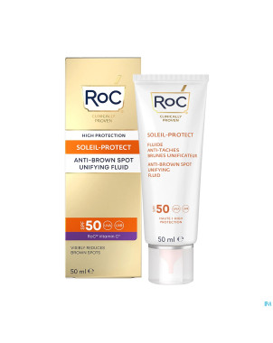 Roc soleil-protect fluide aa illumin. ip50+   50ml