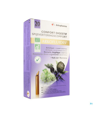 Arkofluide digestion bio    unicadoses 20