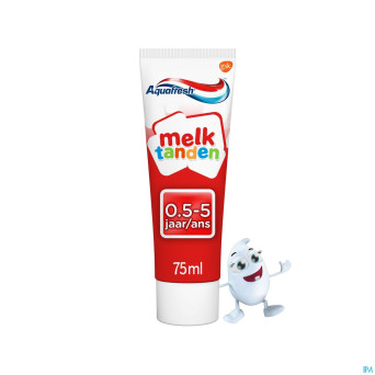 Aquafresh kids milk teeth dentifrice    75ml