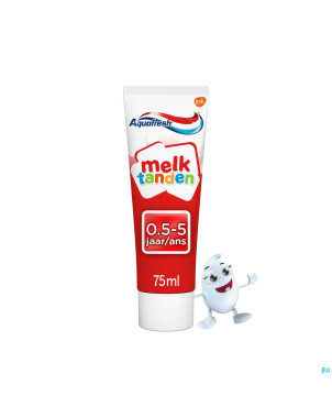 Aquafresh kids milk teeth dentifrice    75ml