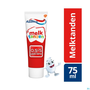 Aquafresh kids milk teeth dentifrice    75ml