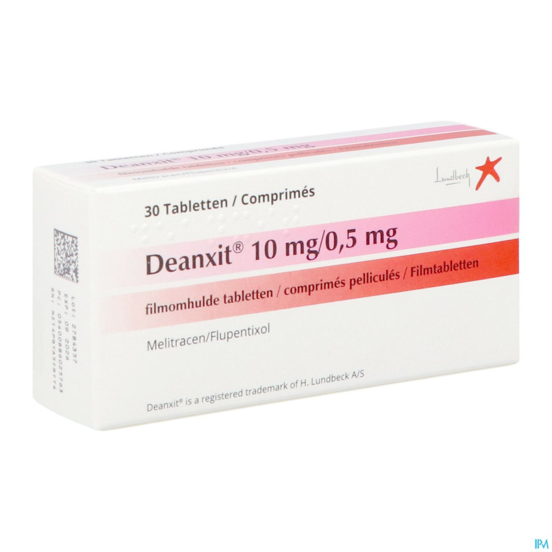 Deanxit 10mg/0,5mg comp pell 30