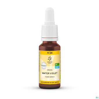 Fleurs de bach bio n34 water violet    20ml