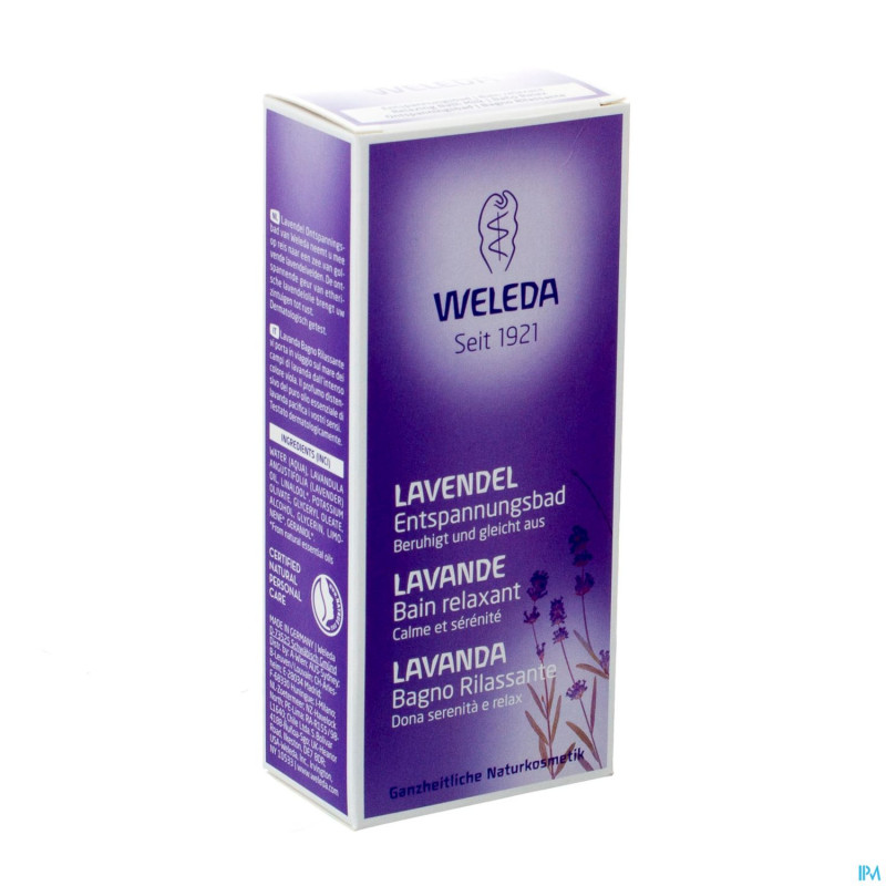 Weleda bain relaxante lavande  100ml rempl.2139517