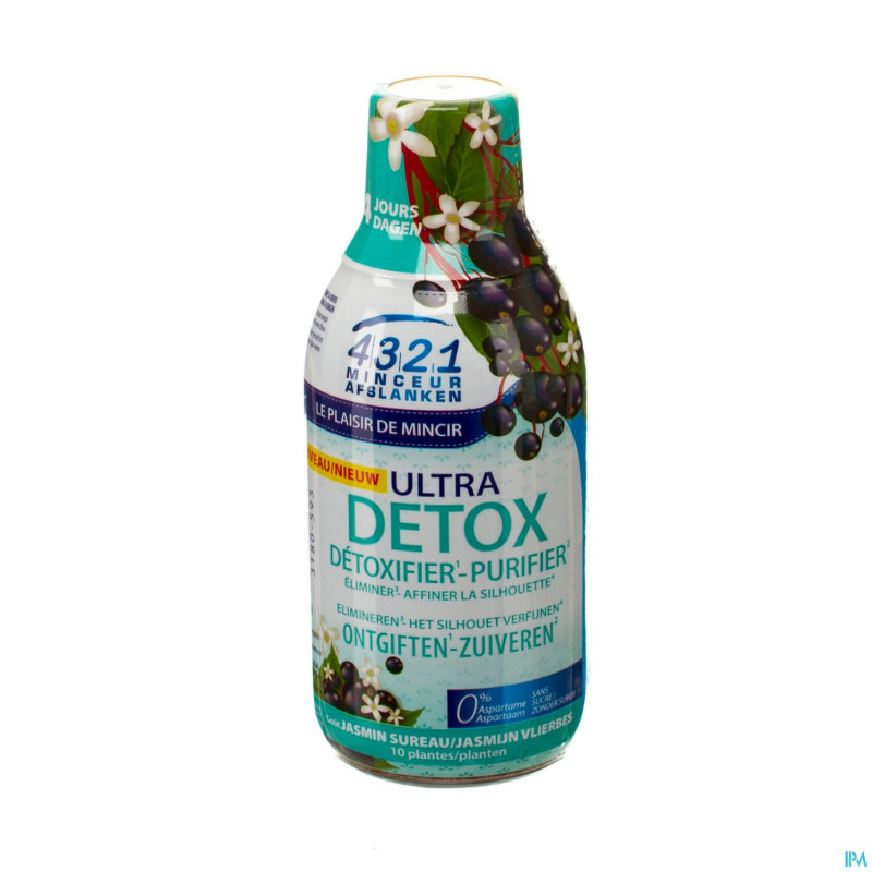 4321 minceur ultra detox 280ml
