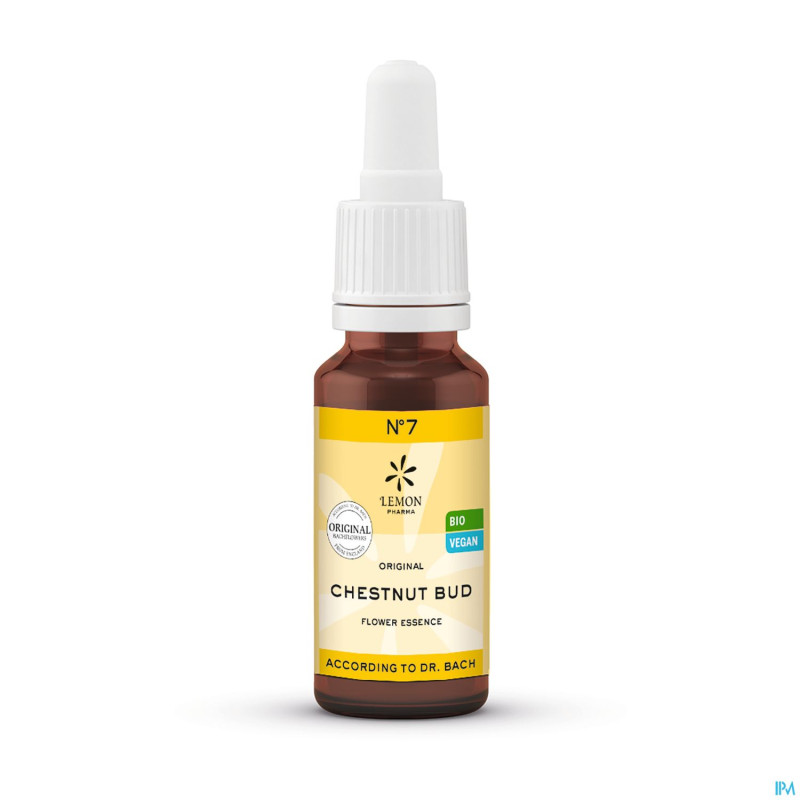 Fleurs de bach bio n07 chestnut bud    20ml