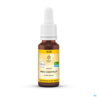 Fleurs de bach bio n25 red chesnut    20ml