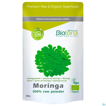Biotona moringa raw bio    pdr 200g