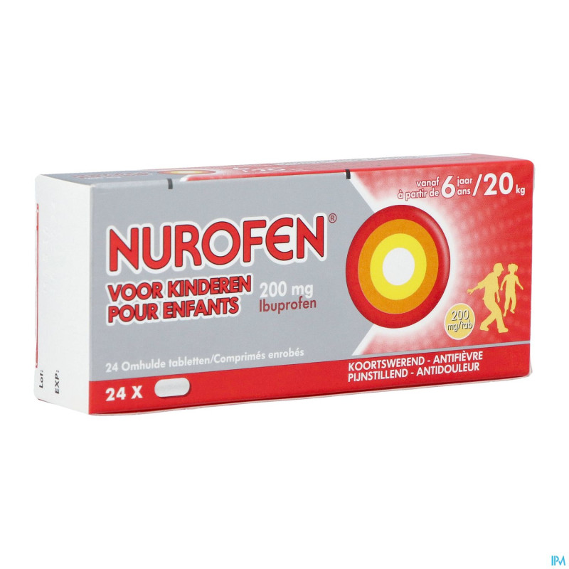Nurofen enfant 200mg    comp pell 24 rempl.2475739