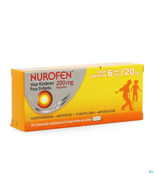 Nurofen enfant 200mg    comp pell 24 rempl.2475739