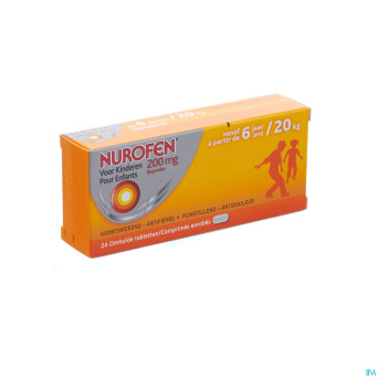Nurofen enfant 200mg    comp pell 24 rempl.2475739
