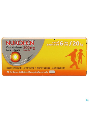 Nurofen enfant 200mg    comp pell 24 rempl.2475739