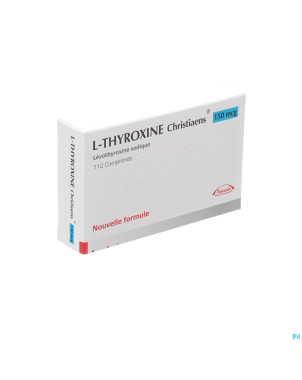 L thyroxine christiaens comp 112x0,150mg