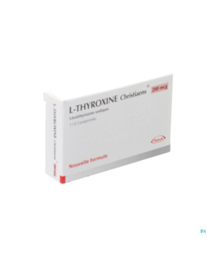 L thyroxine christiaens comp 112x0,200mg