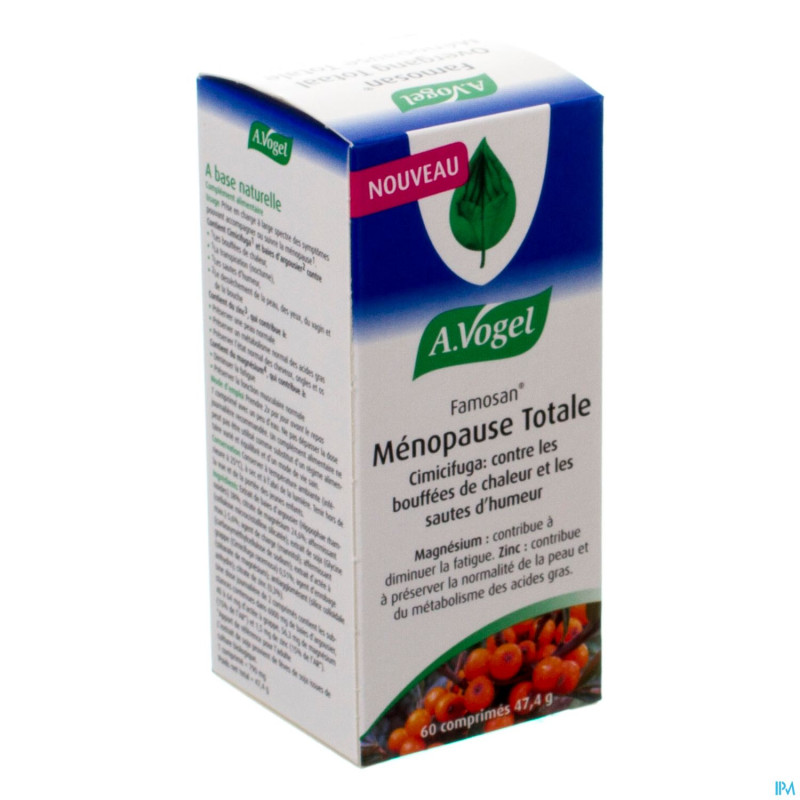 A.vogel famosan menopause totale    comp 60