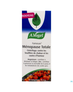 A.vogel famosan menopause totale    comp 60