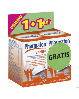 Pharmaton vitality caplets 2x30 promo