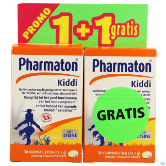 Pharmaton kiddi chew comp a croquer 2x30 promo