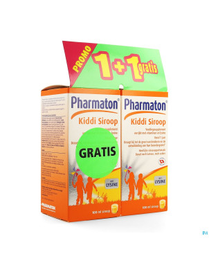 Pharmaton kiddi sirop 2x100ml promo