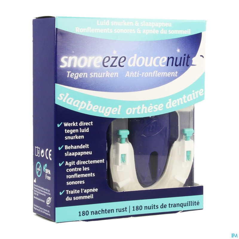 Douce nuit orhese dentaire