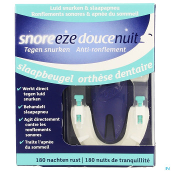 Douce nuit orhese dentaire