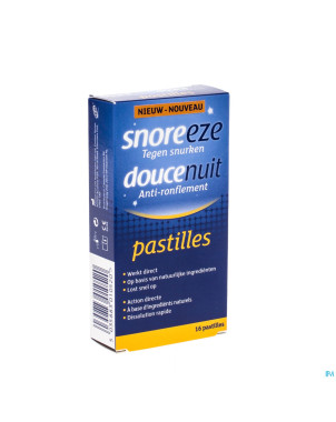 Douce nuit pastilles contre ronflement 16