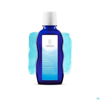 Weleda demaquillant tonique 2en1 nf fl 100ml