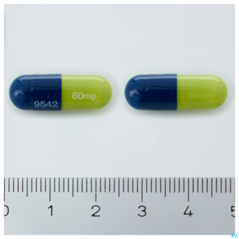 Cymbalta 60 mg gastro resist. caps 100 x 60 mg ud