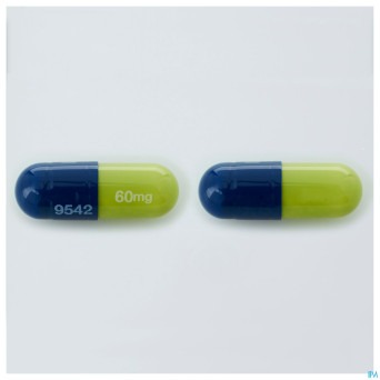 Cymbalta 60 mg gastro resist. caps 100 x 60 mg ud