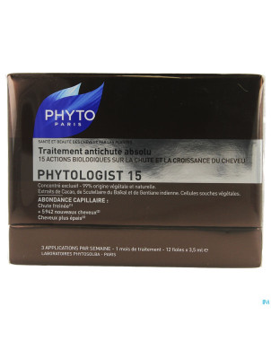 Phytologist 15 coffret a/chute prem. fiol 12x3,5ml