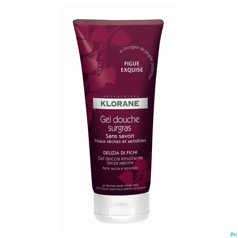 Klorane gel douche figue exquise    200ml
