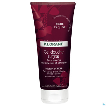 Klorane gel douche figue exquise    200ml