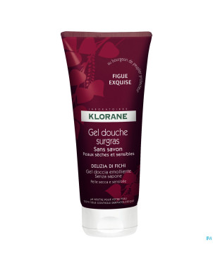 Klorane gel douche figue exquise    200ml