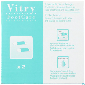 Vitry 2 tetes remplacement rape pieds electr.