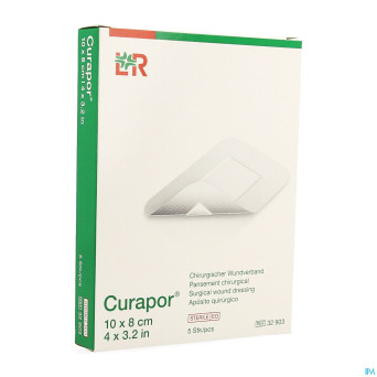 Curapor pans chirurg. sterile  10cmx 8cm   5 32903