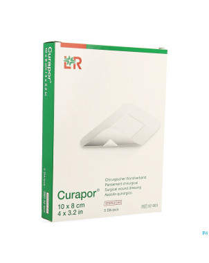 Curapor pans chirurg. sterile  10cmx 8cm   5 32903