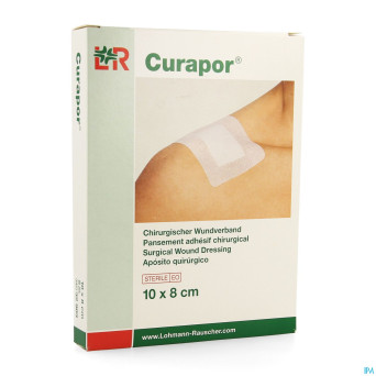 Curapor pans chirurg. sterile  10cmx 8cm   5 32903